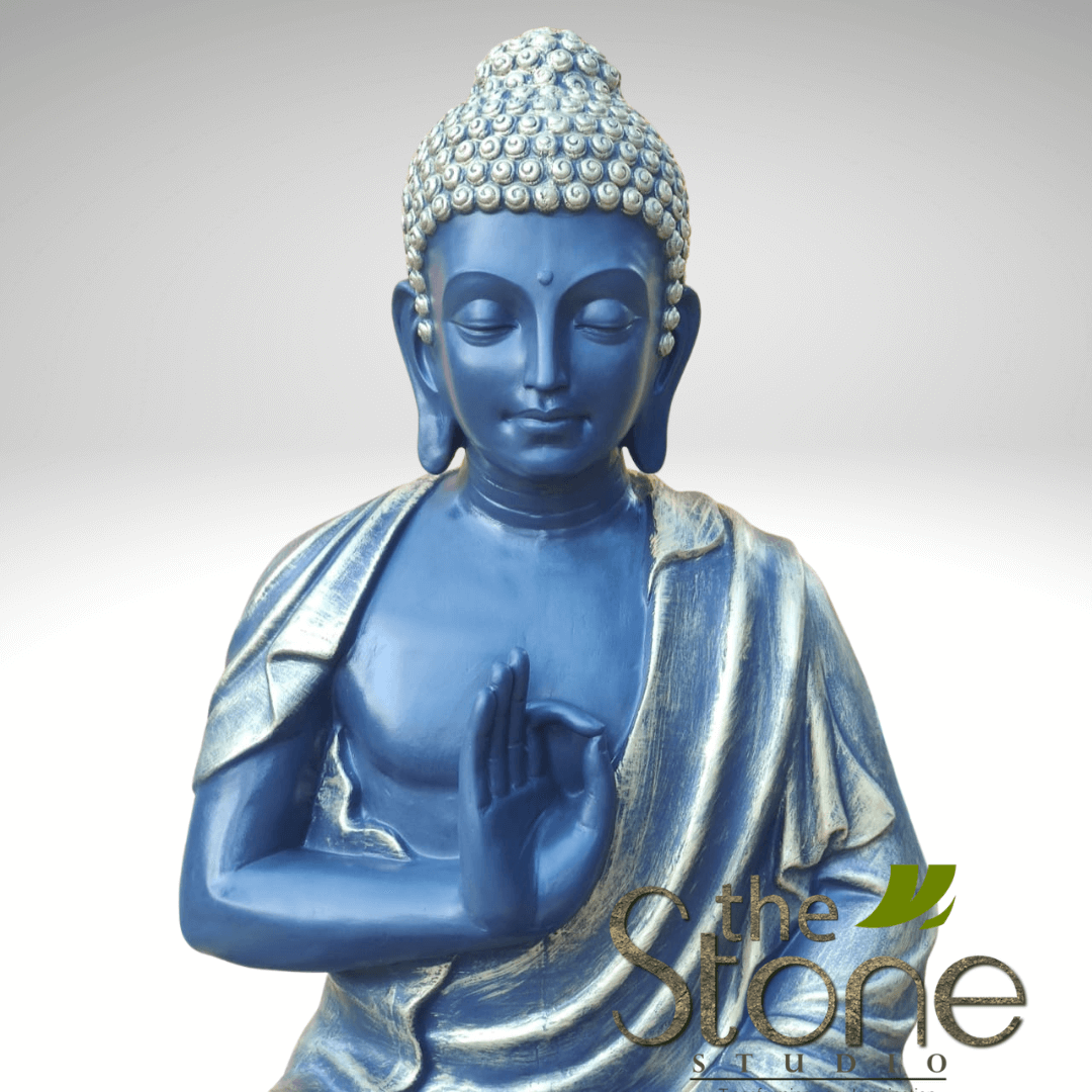 Polyresin Buddha Statue 3ft: Buy Best Decor - The Stone Studio