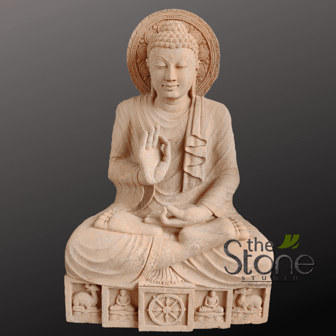 Gautam Buddha Statue For Home 3ft : Buy Best - The Stone Studio