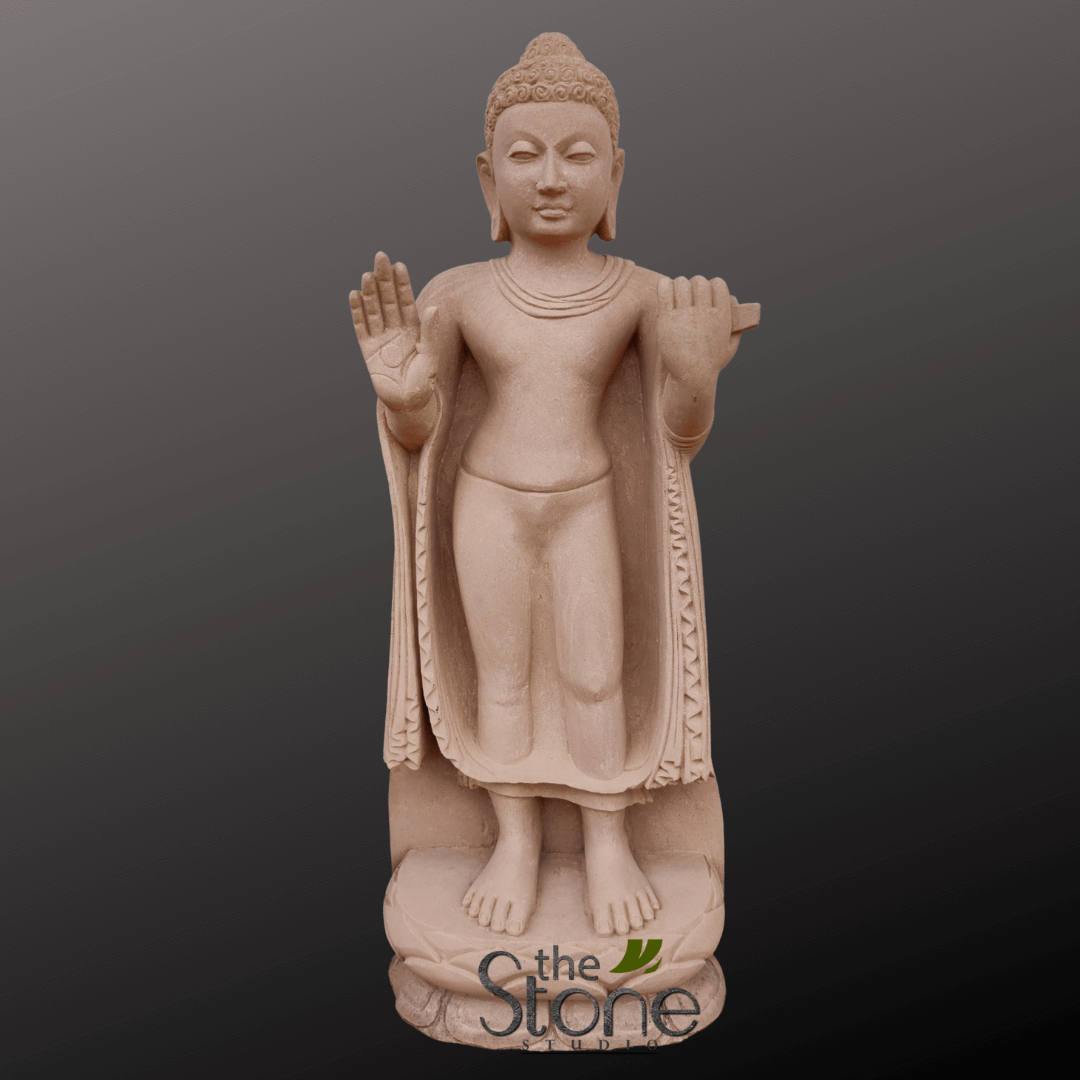 gautam buddha statue standing