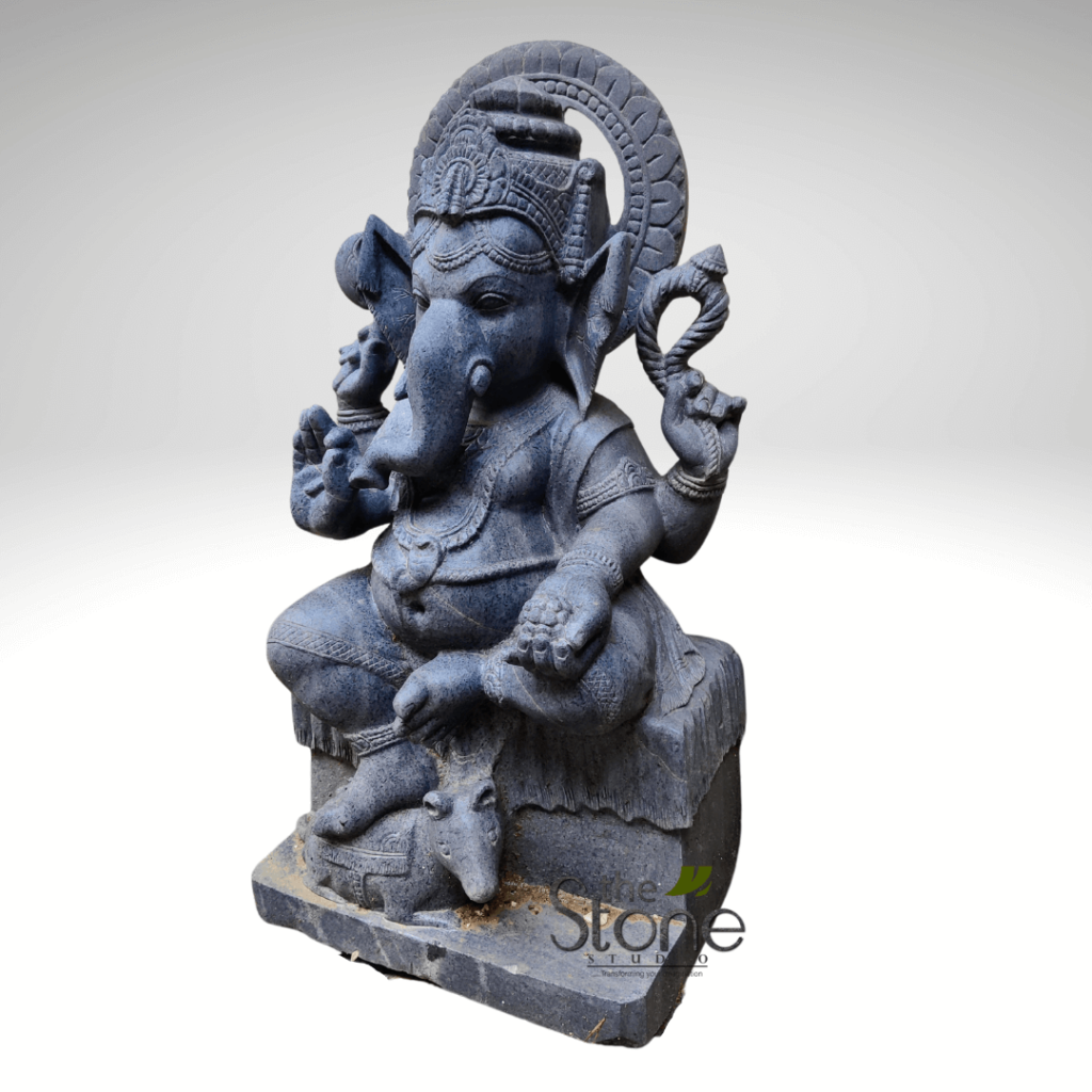 Ganesh Garden Statue 2.5ft: Buy Best Carvings - The Stone Studio