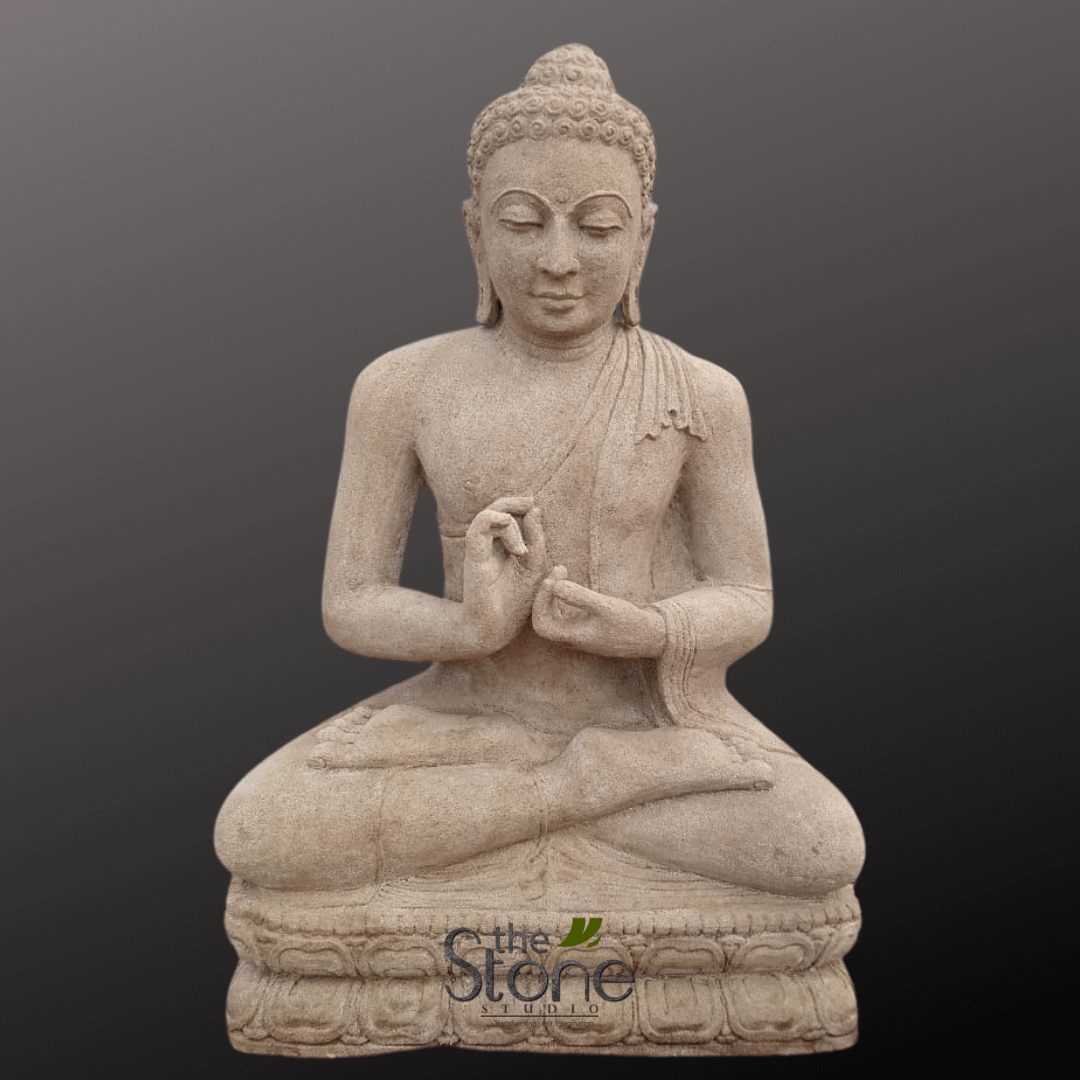 Buddha Statue For Sale 3ft: Buy Antique Idol - The Stone Studio