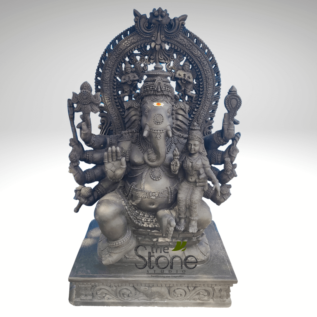 Big Ganesh Statue For Home 4ft: Buy Best Idol - The Stone Studio